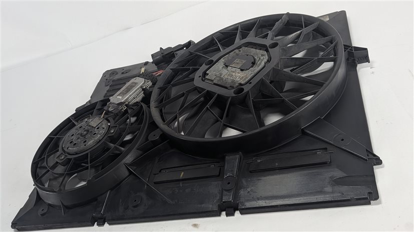 2003-2010 CAYENNE (955 957) RADIATOR ELECTRIC COOLING FAN BLADE MOTOR w/ SHROUD