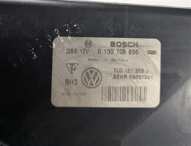 Thumbnail 9: 2003-2010 CAYENNE (955 957) RADIATOR ELECTRIC COOLING FAN BLADE MOTOR w/ SHROUD