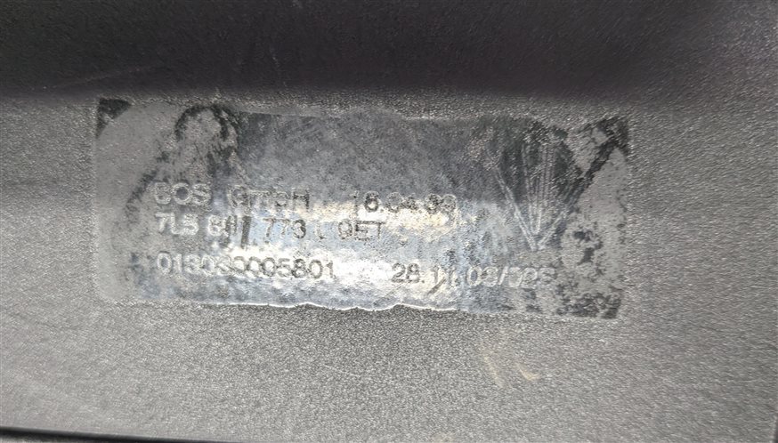 Thumbnail 5: 2003-2010 PORSCHE CAYENNE (955) REAR TRUNK LUGGAGE CARGO COVER (BLACK)