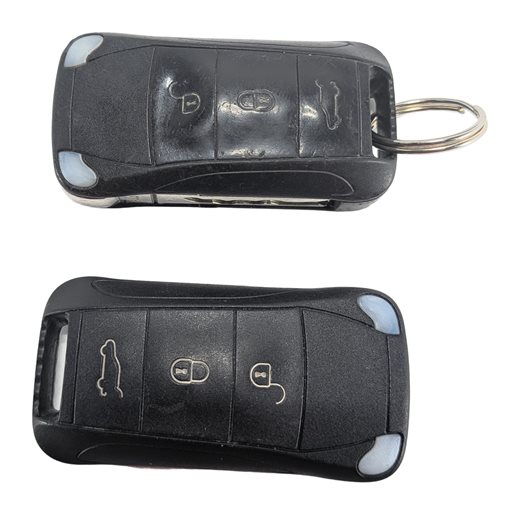 Thumbnail 22: 09-10 PORSCHE CAYENNE (957) 4.8L M48.01 ECM KESSY IMMOBILIZER CLUSTER KEY SET/8
