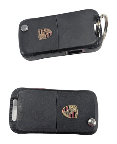 Thumbnail 23: 09-10 PORSCHE CAYENNE (957) 4.8L M48.01 ECM KESSY IMMOBILIZER CLUSTER KEY SET/8