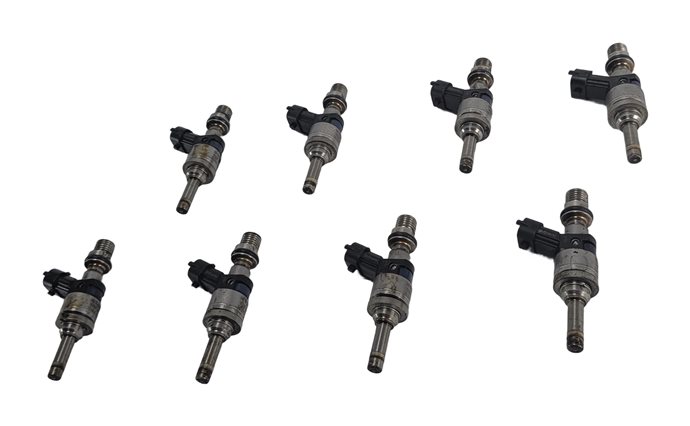 09-14 PORSCHE CAYENNE PANAMERA (958 970) 4.8L M48 NON-TURBO FUEL INJECTOR SET 8