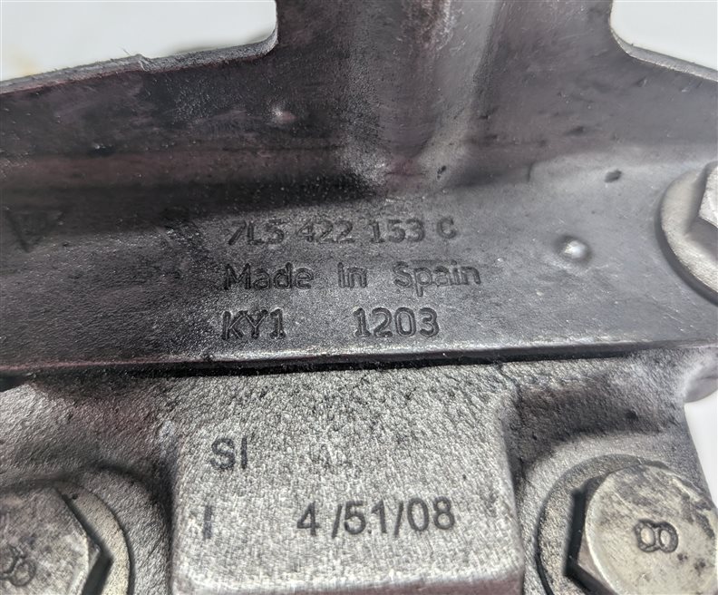 Thumbnail 6: 2008-2010 PORSCHE CAYENNE (957) 4.8L ENGINE POWER STEERING PUMP w/ PULLEY