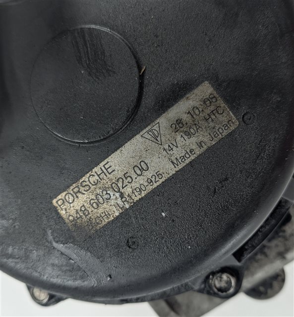 Thumbnail 6: 2008-2010 PORSCHE CAYENNE (957) 4.8L ENGINE 190A / 190 AMP ALTERNATOR CHARGER