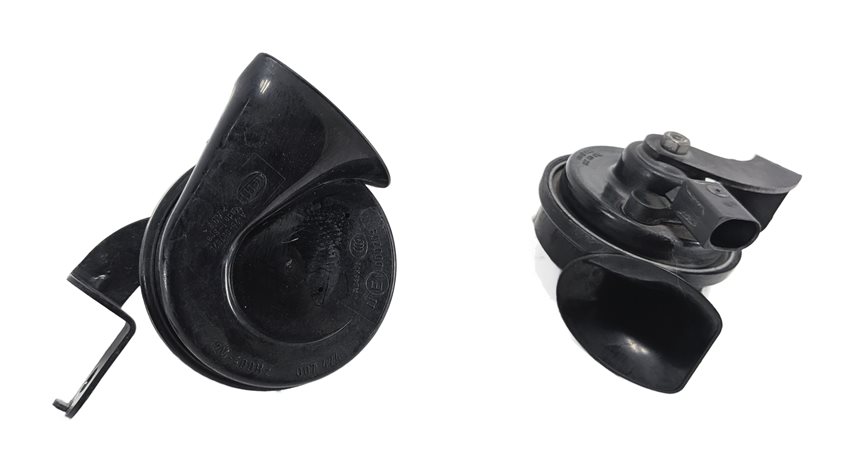2003-2010 PORSCHE CAYENNE (955) HIGH & LOW TONE SAFETY HORN SET-2