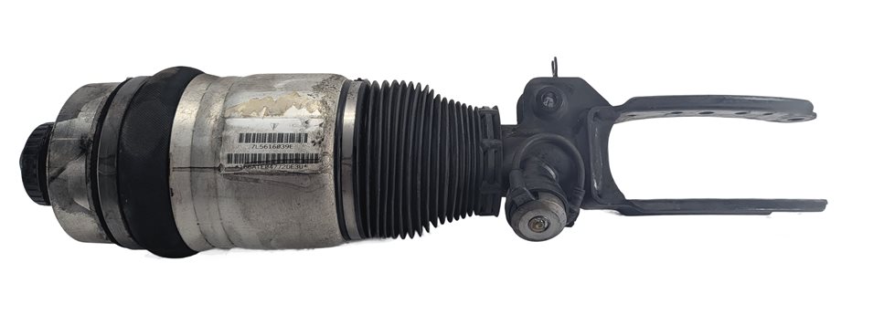 Thumbnail 2: 08-10 PORSCHE CAYENNE (957) 4.8L FRONT LEFT DRIVER AIR SUSPENSION SHOCK STRUT