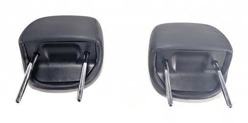 Thumbnail 4: 05-10 PORSCHE CAYENNE 955 957 FRONT LEFT RIGHT SEAT HEADREST SET/2 (BLACK)