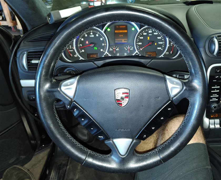 Thumbnail 2: 2006-2010 PORSCHE CAYENNE (955 957) DRIVER STEERING WHEEL AIRBAG AIR BAG [BLACK]