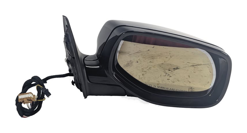 Thumbnail 2: 2008-2010 PORSCHE CAYENNE (957) RIGHT P-FOLD AUTODIM MEMORY DOOR MIRROR (Black)