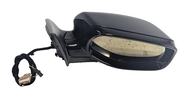 Thumbnail 3: 2008-2010 PORSCHE CAYENNE (957) RIGHT P-FOLD AUTODIM MEMORY DOOR MIRROR (Black)
