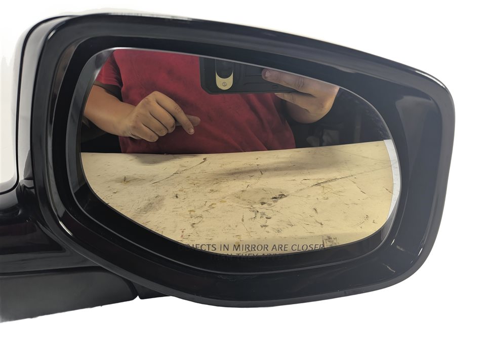 Thumbnail 4: 2008-2010 PORSCHE CAYENNE (957) RIGHT P-FOLD AUTODIM MEMORY DOOR MIRROR (Black)