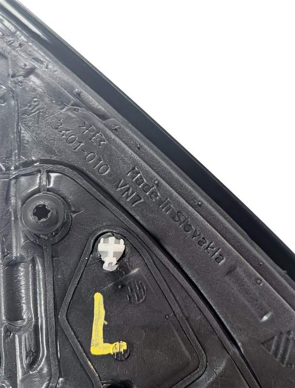 Thumbnail 6: 2008-2010 PORSCHE CAYENNE (957) LEFT P-FOLD HEATED AUTODIM MEMORY MIRROR (Black)