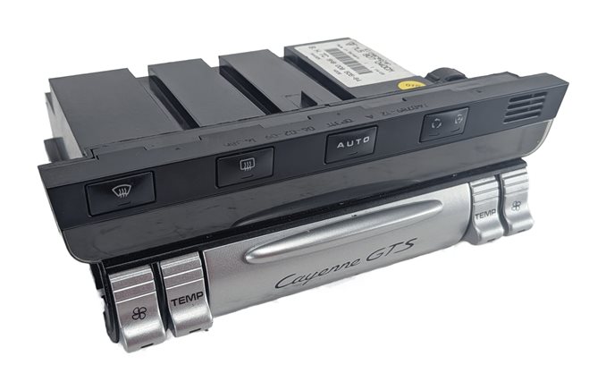 2008-2010 PORSCHE CAYENNE (957) FRONT AUTO AC HEATER CLIMATE CONTROL PANEL UNIT