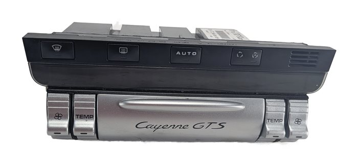 Thumbnail 2: 2008-2010 PORSCHE CAYENNE (957) FRONT AUTO AC HEATER CLIMATE CONTROL PANEL UNIT