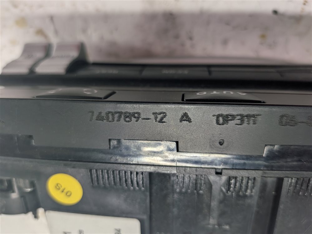 Thumbnail 8: 2008-2010 PORSCHE CAYENNE (957) FRONT AUTO AC HEATER CLIMATE CONTROL PANEL UNIT