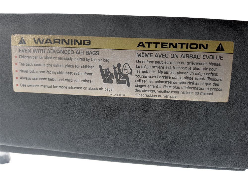 Thumbnail 6: 2006-2010 PORSCHE CAYENNE (955 957) FRONT LEFT & RIGHT SUNVISOR SET (Black)