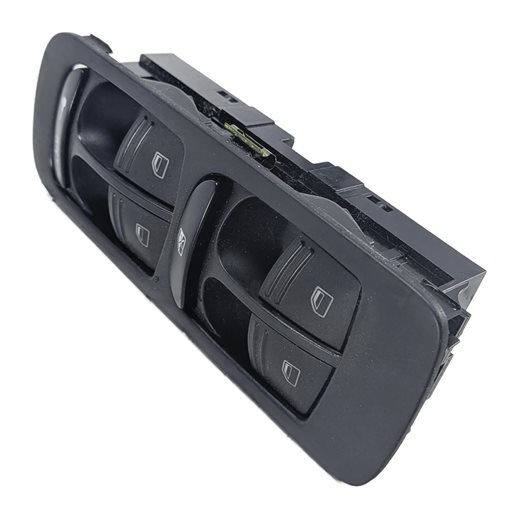 03-10 PORSCHE CAYENNE 955 957 LEFT FRONT DRIVER DOOR WINDOW SWITCH (BLACK)