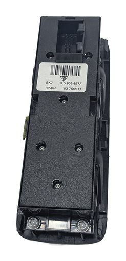 Thumbnail 4: 03-10 PORSCHE CAYENNE 955 957 LEFT FRONT DRIVER DOOR WINDOW SWITCH (BLACK)