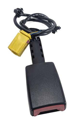Thumbnail 3: 03-10 PORSCHE CAYENNE (955 957) FRONT RIGHT PASSENGER SEATBELT BUCKLE RECEIVER