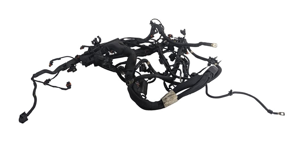 Thumbnail 2: 2010 PORSCHE CAYENNE (955 957) 4.8L M48.01 ENGINE MOTOR WIRE WIRING HARNESS LOOM