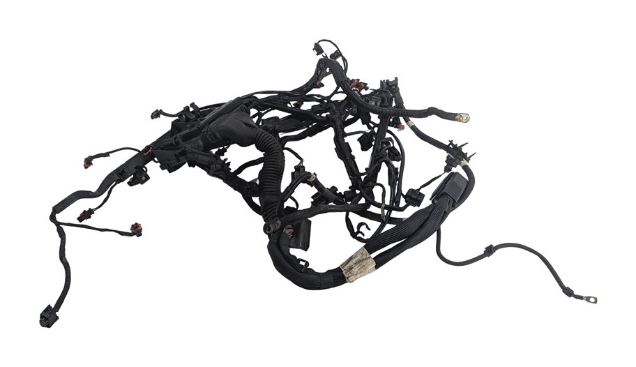 Thumbnail 3: 2010 PORSCHE CAYENNE (955 957) 4.8L M48.01 ENGINE MOTOR WIRE WIRING HARNESS LOOM