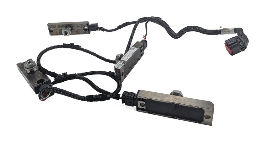 Thumbnail 2: 2010 PORSCHE CAYENNE (955 957) SEAT OCCUPANCY WEIGHT SENSOR SET/4 w/WIRE HARNESS