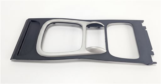 Thumbnail 3: 2010 PORSCHE CAYENNE (955 957) CENTER CONSOLE SHIFTER TRIM (Brushed Aluminum)