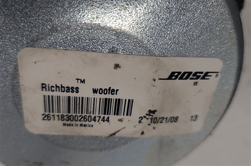 Thumbnail 5: 2010 PORSCHE CAYENNE (955 957) BOSE SOUND AUDIO SYSTEM SUBWOOFER w/AMPLIFIER AMP