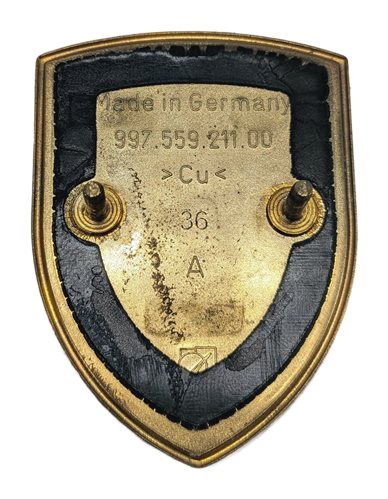 Thumbnail 4: 2010 PORSCHE CAYENNE (955 957) FRONT HOOD LID LOGO CREST EMBLEM BADGE NAME PLATE