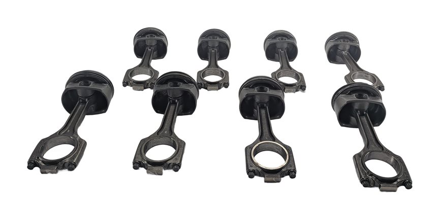 Thumbnail 2: 08-12 PORSCHE CAYENNE PANAMERA (958 970) 3.6L M46 4.8L M48 ENGINE PISTON SET/8