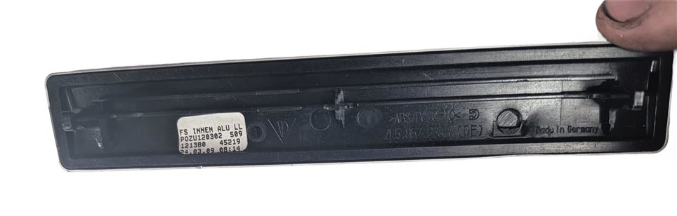 Thumbnail 10: 2010 PORSCHE CAYENNE (955 957) DASH DOOR CONSOLE TRIM SET/10 (Brushed Aluminum)