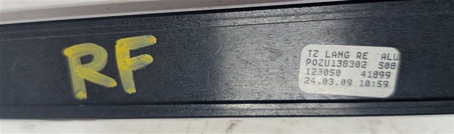 Thumbnail 5: 2010 PORSCHE CAYENNE (955 957) DASH DOOR CONSOLE TRIM SET/10 (Brushed Aluminum)