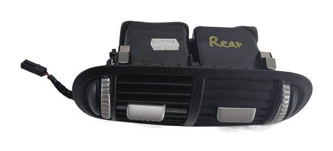 Thumbnail 3: 2010 PORSCHE CAYENNE (955 957) REAR CENTER CONSOLE HEAT AIR AC VENT (Black)