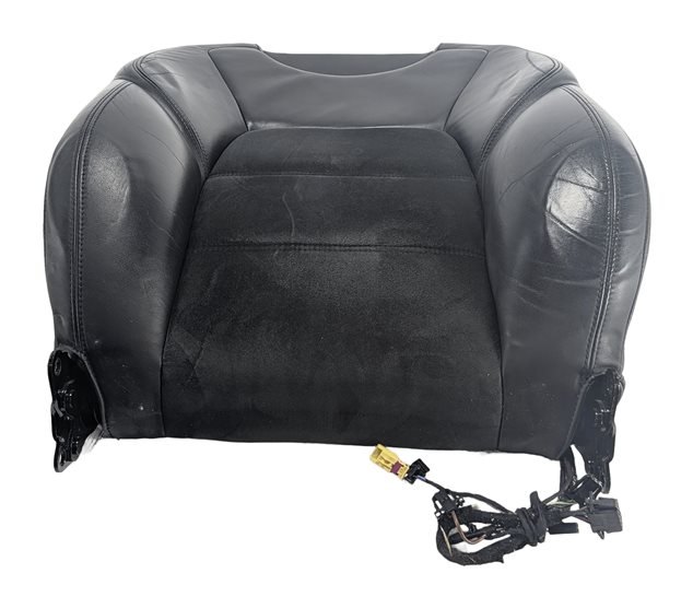 Thumbnail 3: 2010 PORSCHE CAYENNE 955 957 FRONT LEFT DRIVER SEAT BACK CUSHION HEATED (Black)