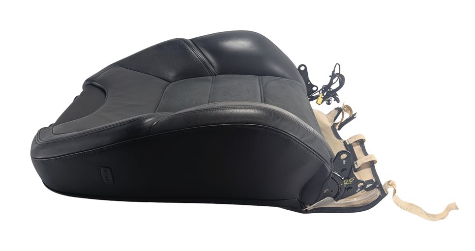Thumbnail 2: 2010 PORSCHE CAYENNE 955 957 FRONT RIGHT UPPER SEAT BACK CUSHION HEATED (Black)