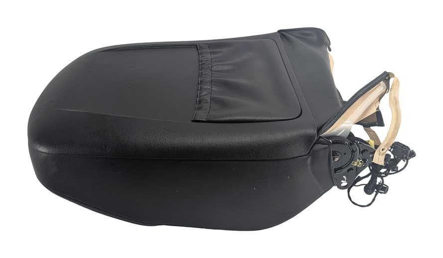 Thumbnail 4: 2010 PORSCHE CAYENNE 955 957 FRONT RIGHT UPPER SEAT BACK CUSHION HEATED (Black)