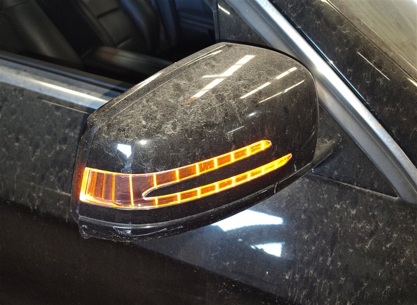 Thumbnail 2: 10-13 MERCEDES E-CLASS (W212) RIGHT HEATED MEMORY AUTODIM DOOR MIRROR (Black)