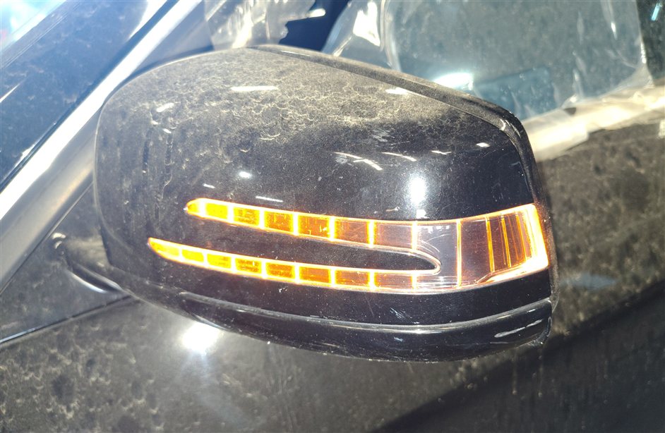 Thumbnail 2: 2010-2013 MERCEDES E-CLASS (W212) LEFT HEATED MEMORY AUTODIM DOOR MIRROR (Black)