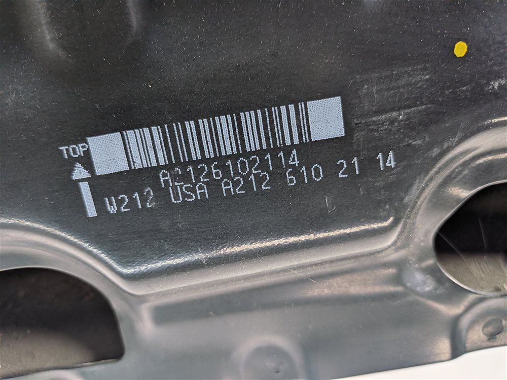 Thumbnail 9: 10-16 MERCEDES E-CLASS (W212) SEDAN REAR BUMPER REINFORCEMENT IMPACT BAR BRACE