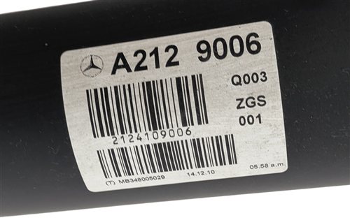 Thumbnail 7: 2010-2016 MERCEDES E350 (W212) RWD REAR DRIVESHAFT DRIVELINE DRIVE LINE SHAFT