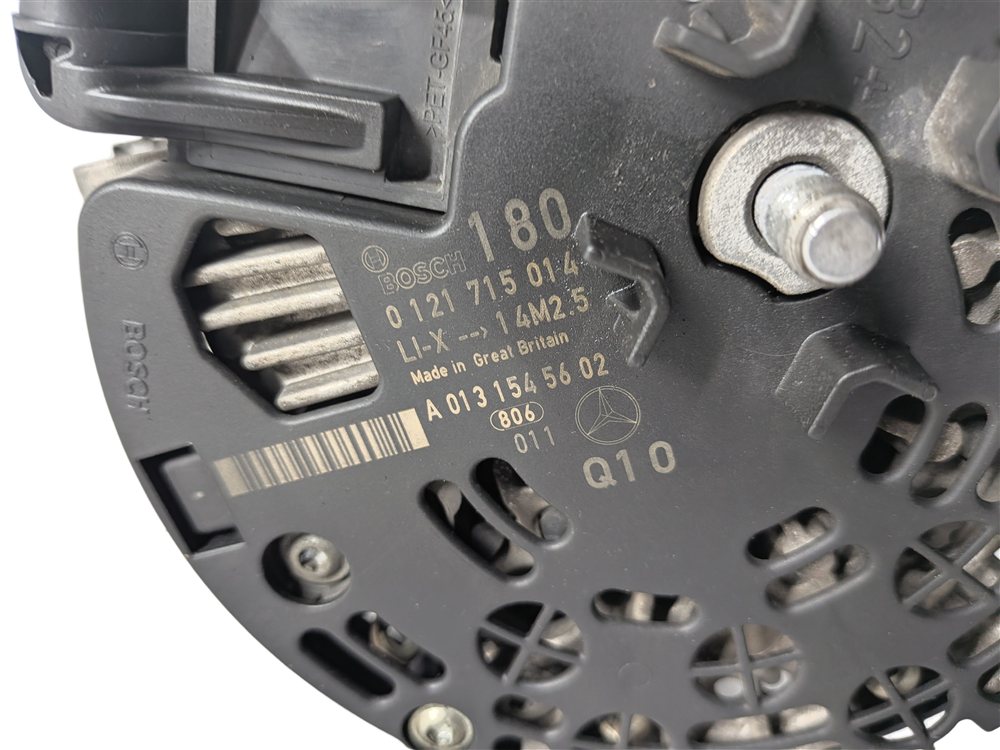 Thumbnail 9: 07-15 MERCEDES C CL E G GL GLC ML S CLS (W204 C207 W166 X166) 180 AMP ALTERNATOR