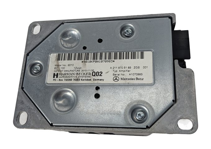 Thumbnail 6: 2011-2015 MERCEDES E GLK CLS W212 X204 C218 AUDIO STEREO SUBWOOFER SUB AMPLIFIER