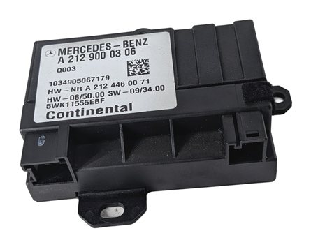 08-12 MERCEDES E S SL R CL (W212 W221 R230 W251 C216) FUEL PUMP CONTROL MODULE