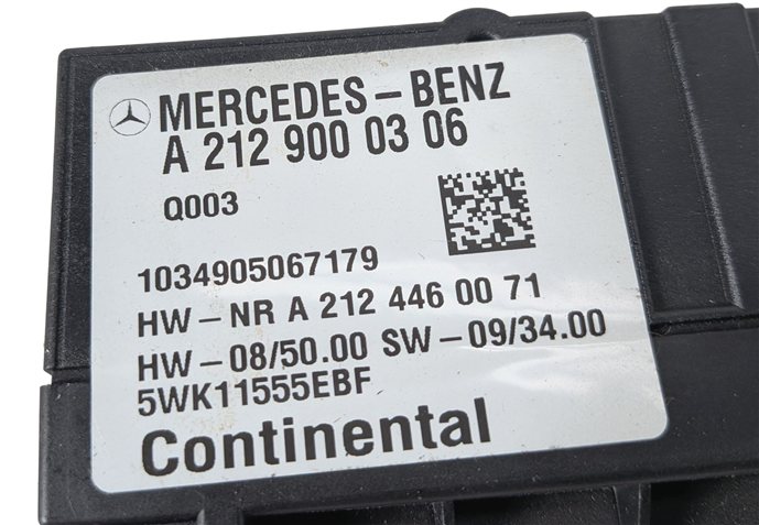 Thumbnail 7: 08-12 MERCEDES E S SL R CL (W212 W221 R230 W251 C216) FUEL PUMP CONTROL MODULE