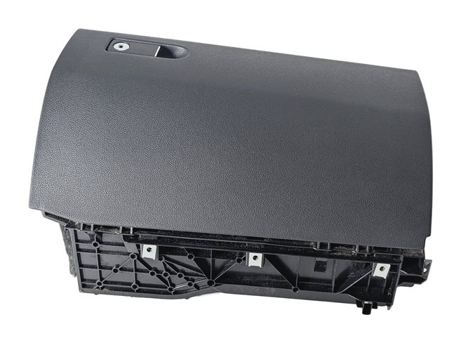 10-12 MERCEDES E350 E63 E550 W212 FRONT RIGHT PASSENGER GLOVEBOX (Black)