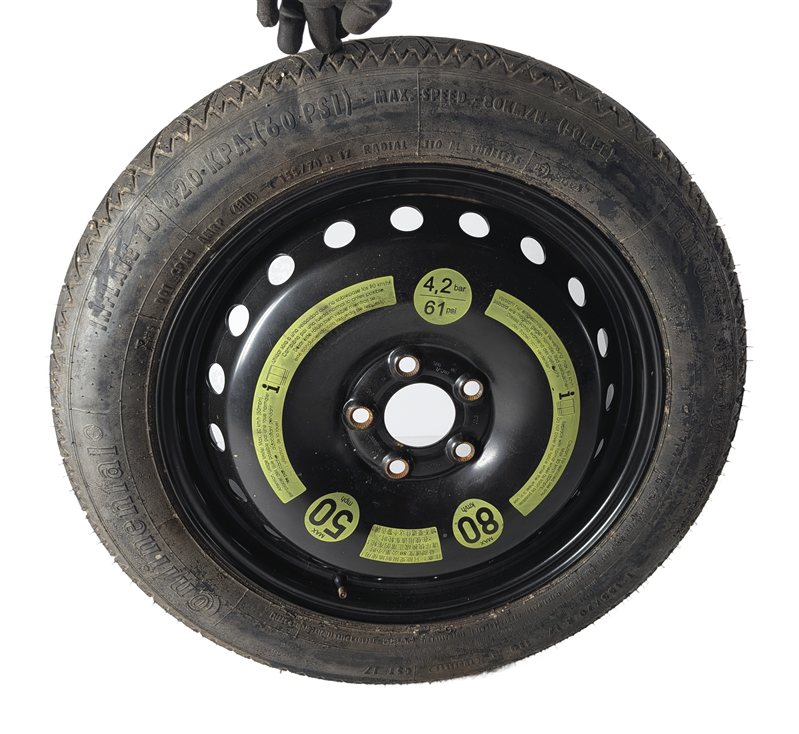2010-2013 MERCEDES BENZ E300 E350 E400 E550 (W212) 17x4 SPARE TIRE WHEEL RIM