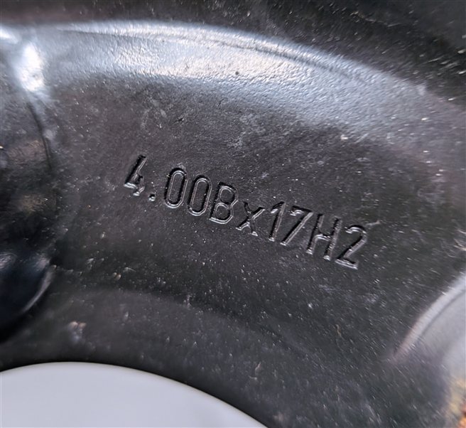 Thumbnail 7: 2010-2013 MERCEDES BENZ E300 E350 E400 E550 (W212) 17x4 SPARE TIRE WHEEL RIM