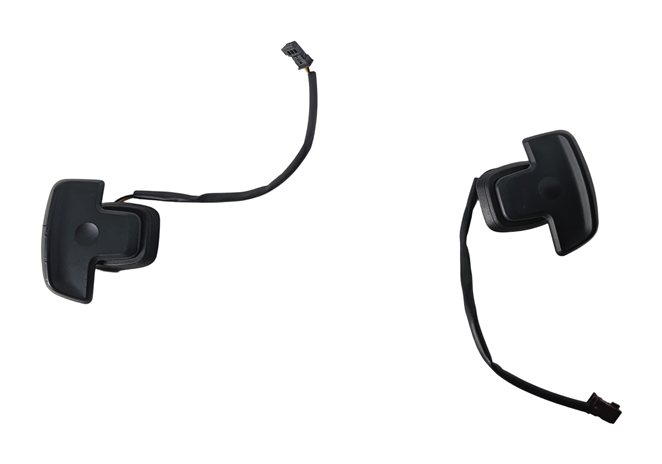 Thumbnail 2: 2011 MERCEDES E350 (W212) LEFT/RIGHT STEERING WHEEL PADDLE SHIFTER SWITCH SET/2