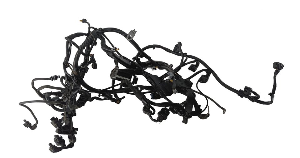 Thumbnail 2: 2011 MERCEDES E350 (W212) 3.5L (272.980) ENGINE MOTOR WIRE WIRING HARNESS LOOM
