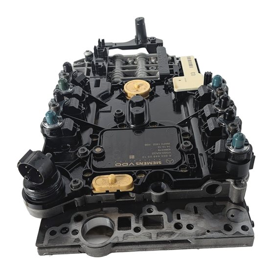 Thumbnail 3: 11 MERCEDES E350 W212 RWD 722.9 7G-TRONIC LOWER TRANS VALVE BODY CONDUCTOR PLATE